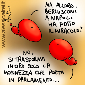 Berlusconi a napoli