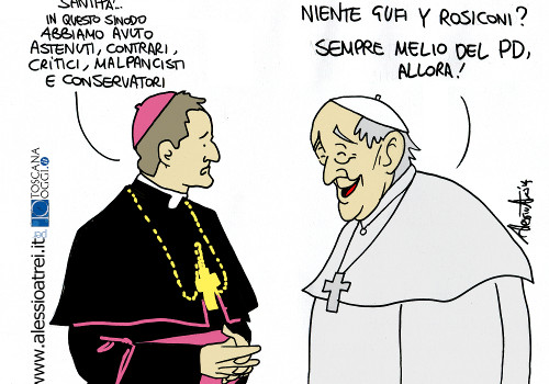 Sinodo Vaticano Papa Francesco PD fugi rosiconi
