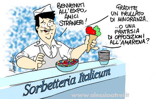 renzi expo italicum