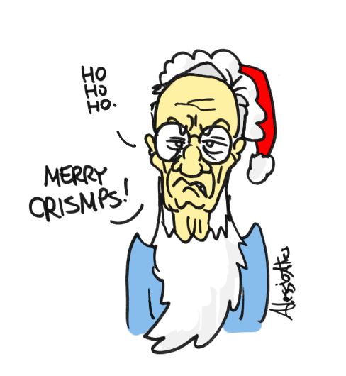 padoan mps salvabanche natale vignette caricature